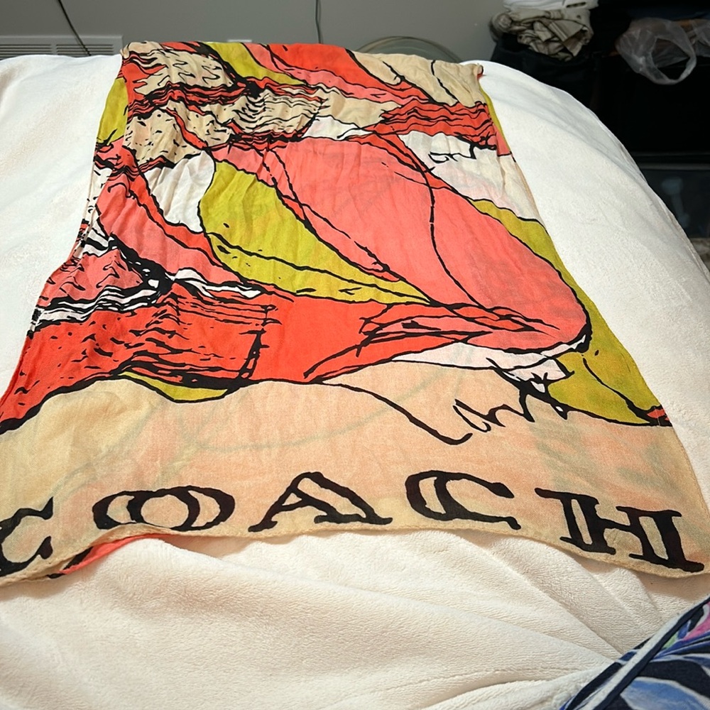 Vintage Coach scarf